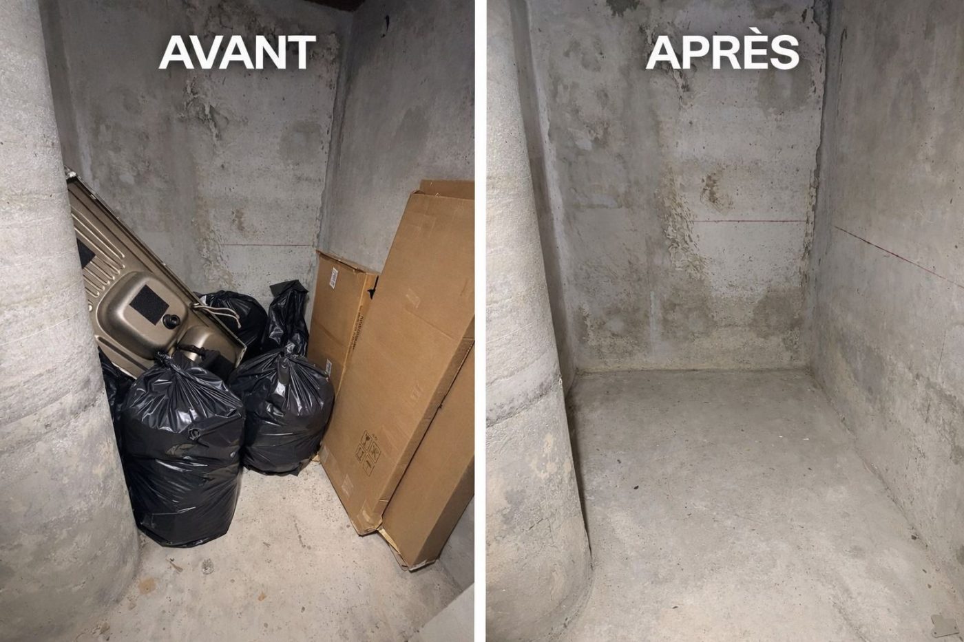 DÉBARRAS NET 74 - Avant/Après intervention 4